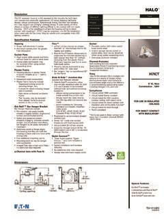 slide-n-side junction box connectors|Halo H7ICT spec sheet .